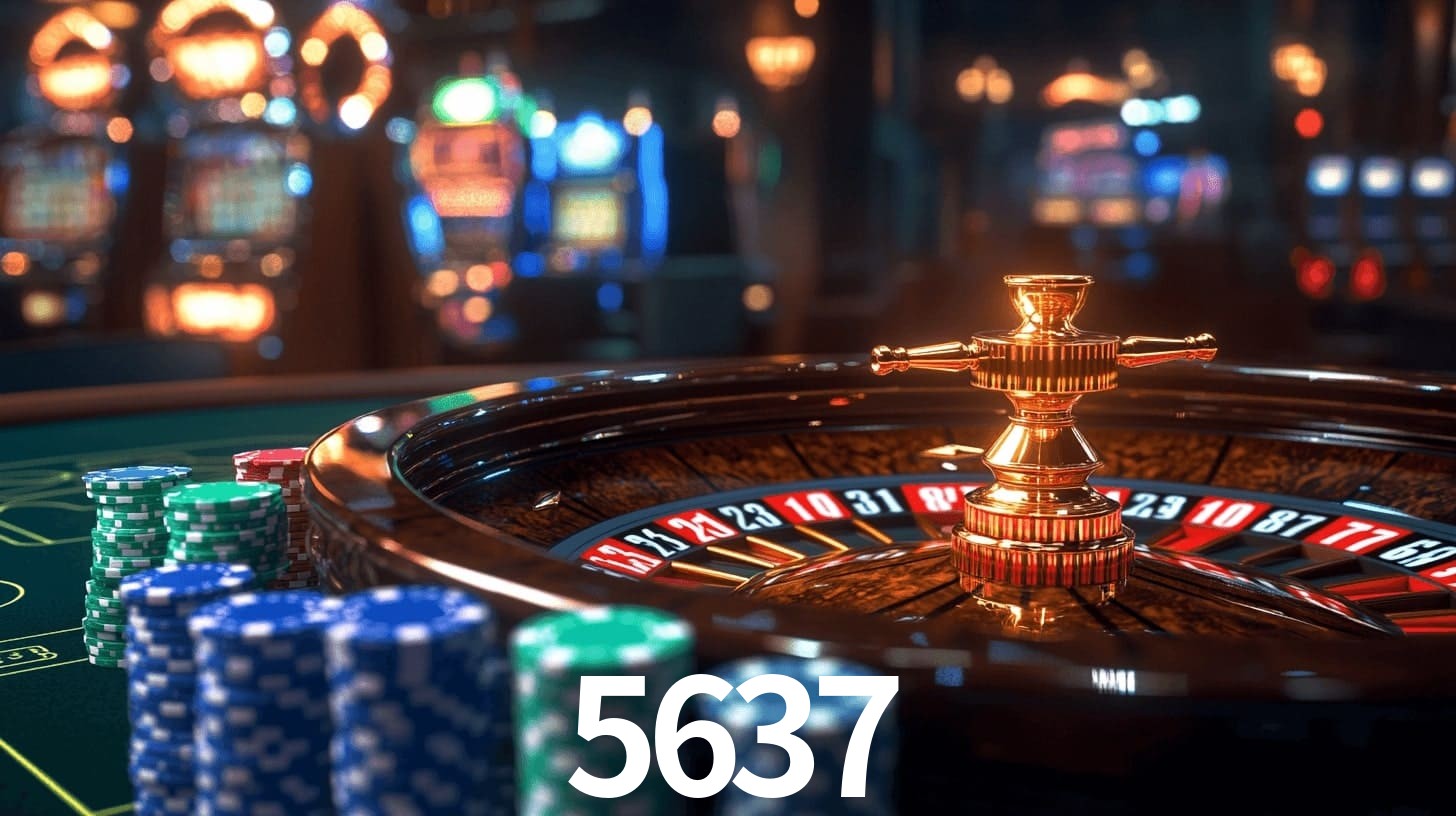 Sinta a adrenalina dos jogos de cassino com 5637